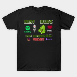 Best Budz Podcast Logo - Platform Logos T-Shirt
